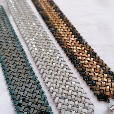 Wide bracelet